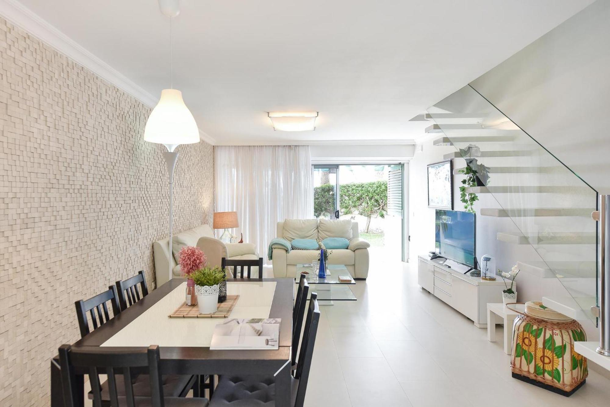 Beachfront Apartment Las Burras Mra 02 San Agustin  Bagian luar foto