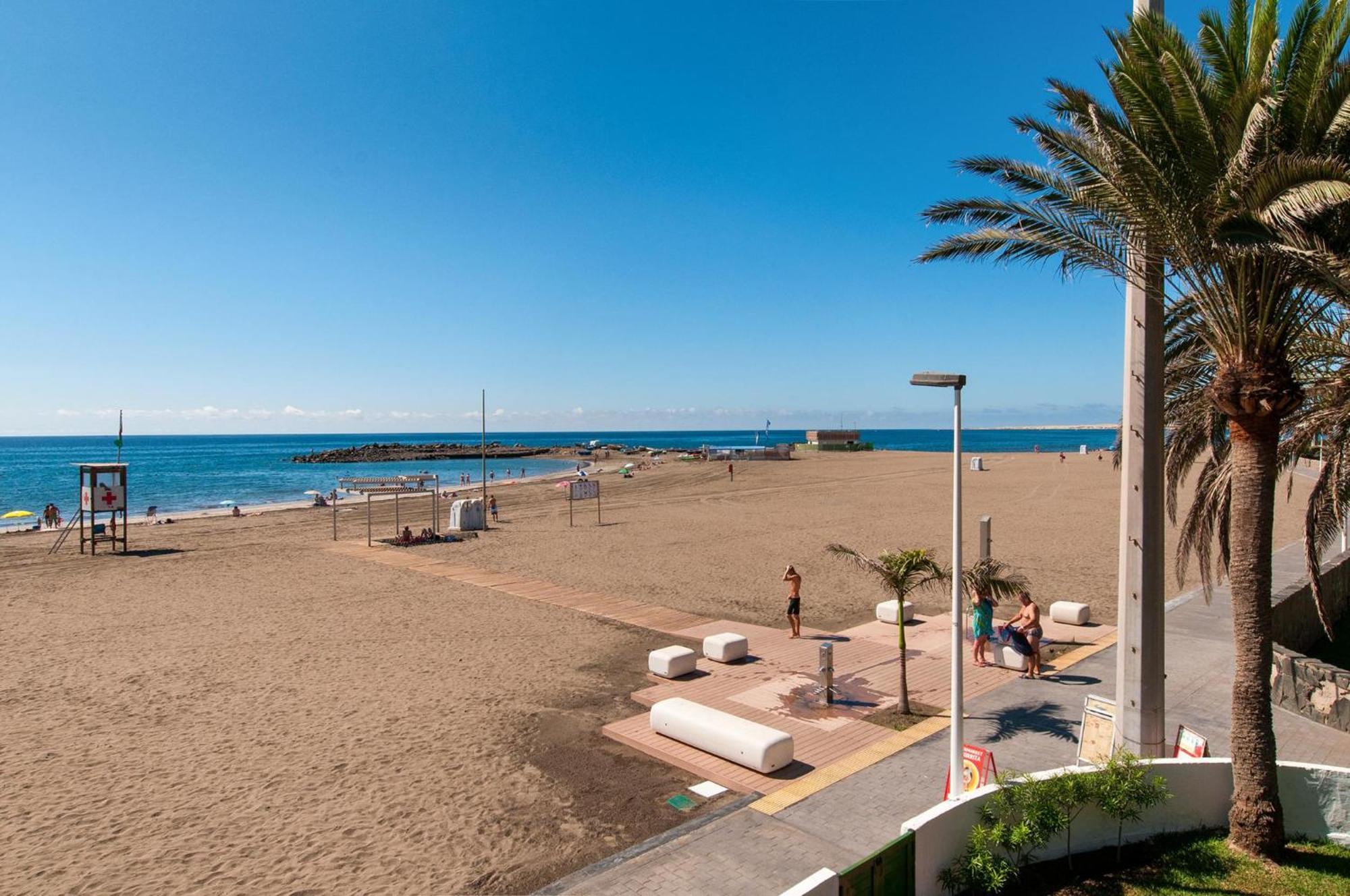 Beachfront Apartment Las Burras Mra 02 San Agustin  Bagian luar foto