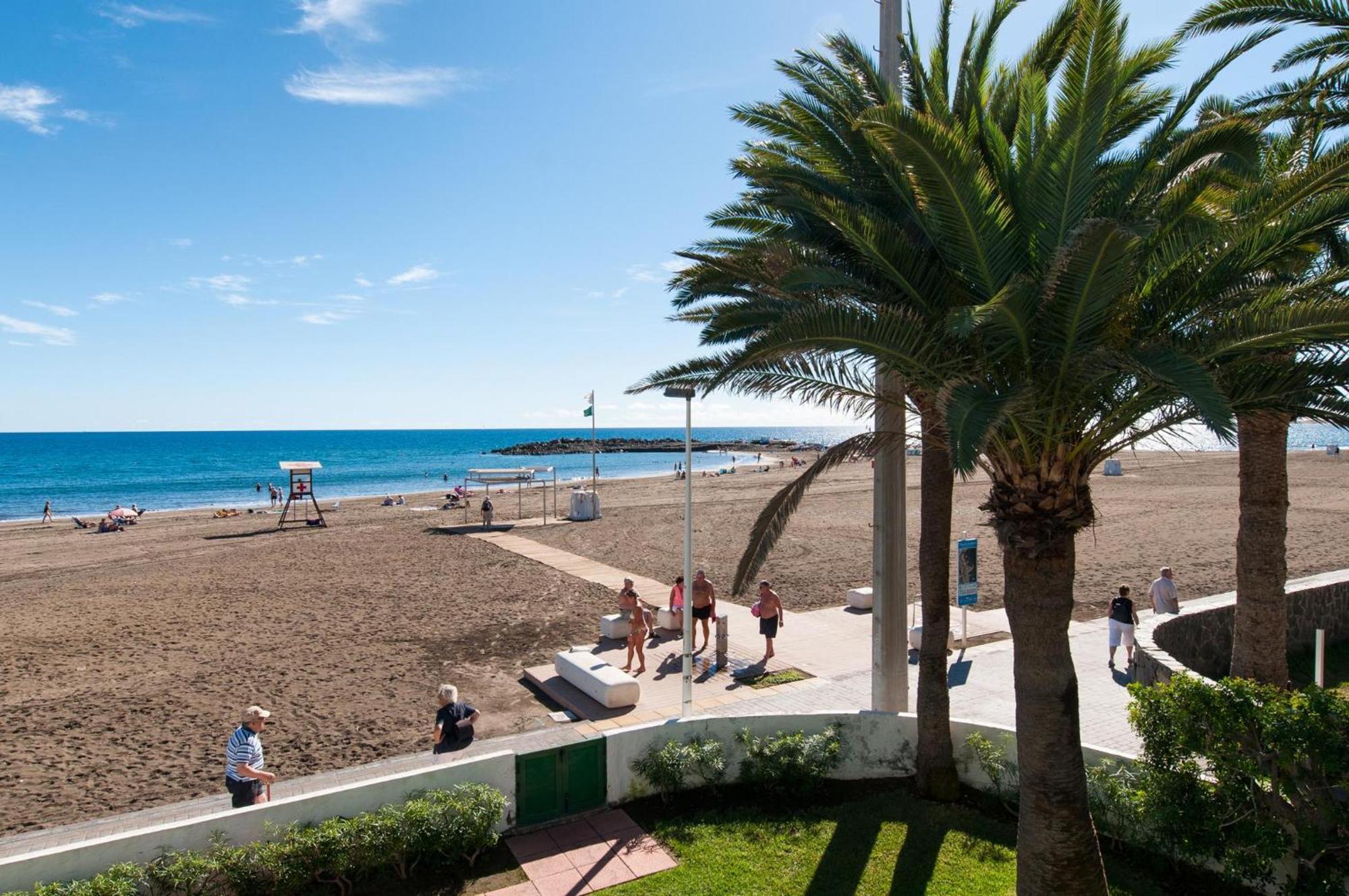 Beachfront Apartment Las Burras Mra 02 San Agustin  Bagian luar foto
