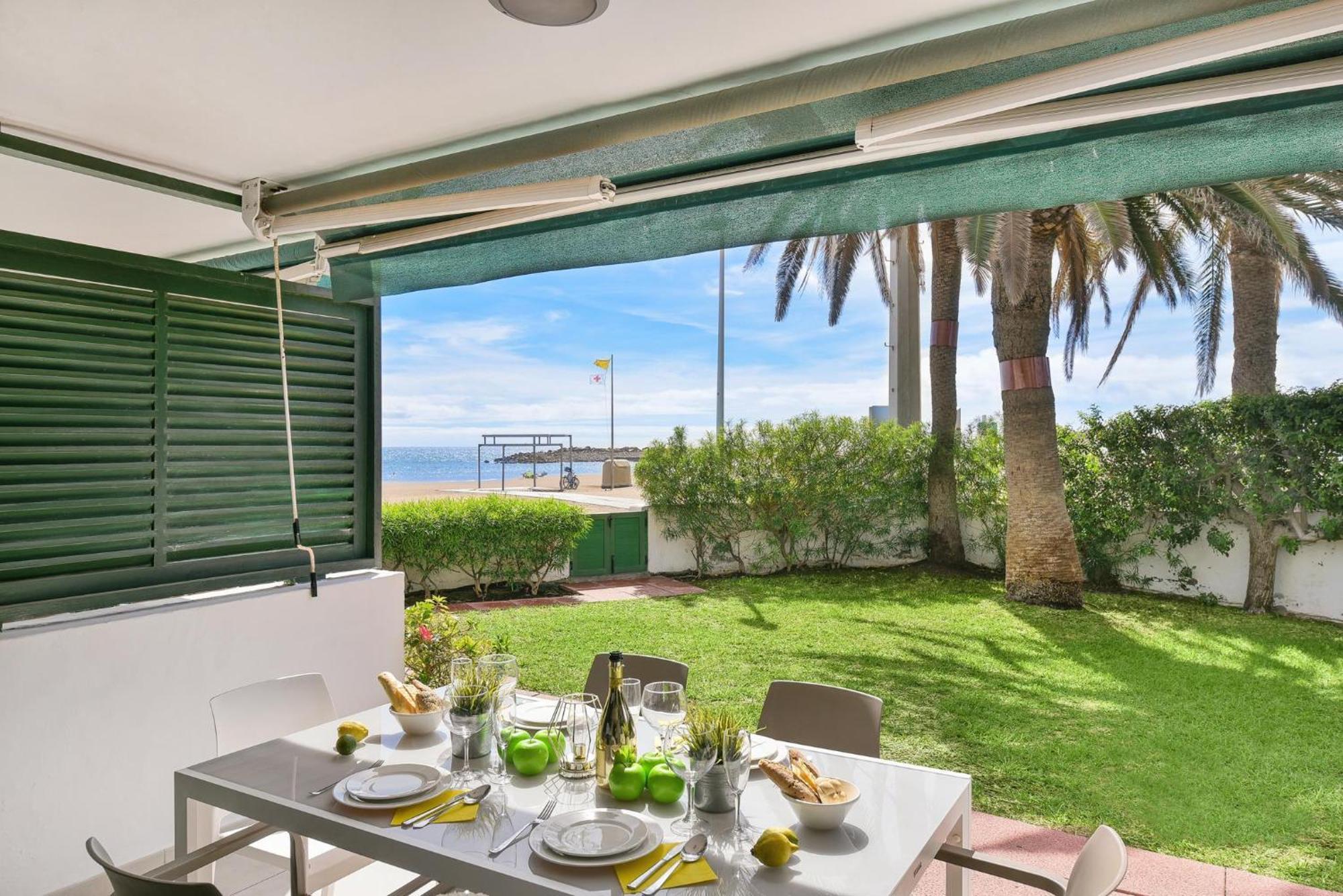 Beachfront Apartment Las Burras Mra 02 San Agustin  Bagian luar foto