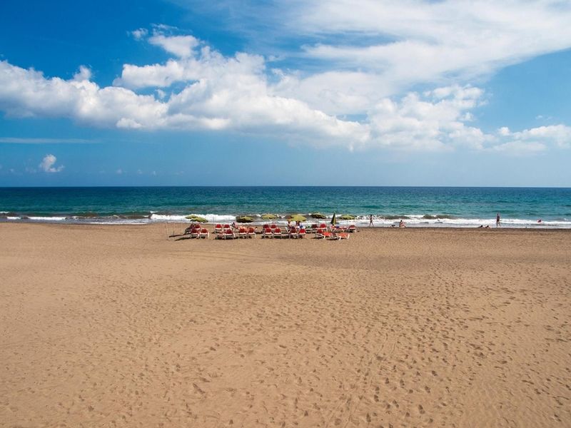 Beachfront Apartment Las Burras Mra 02 San Agustin  Bagian luar foto